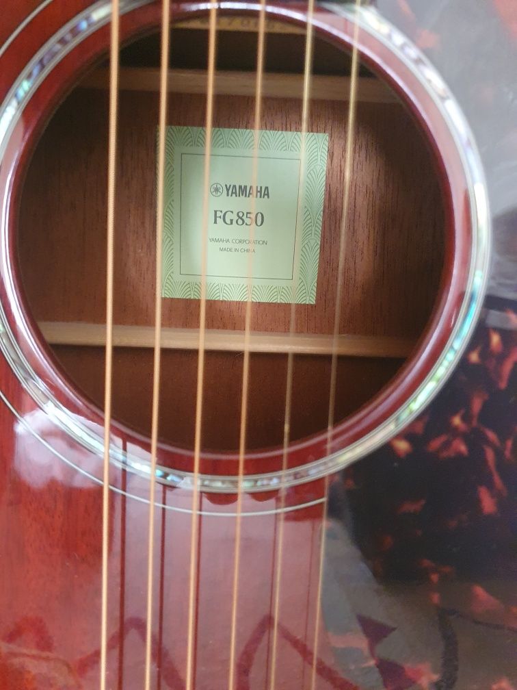 Акустическая гитара Yamaha FG850 Natural