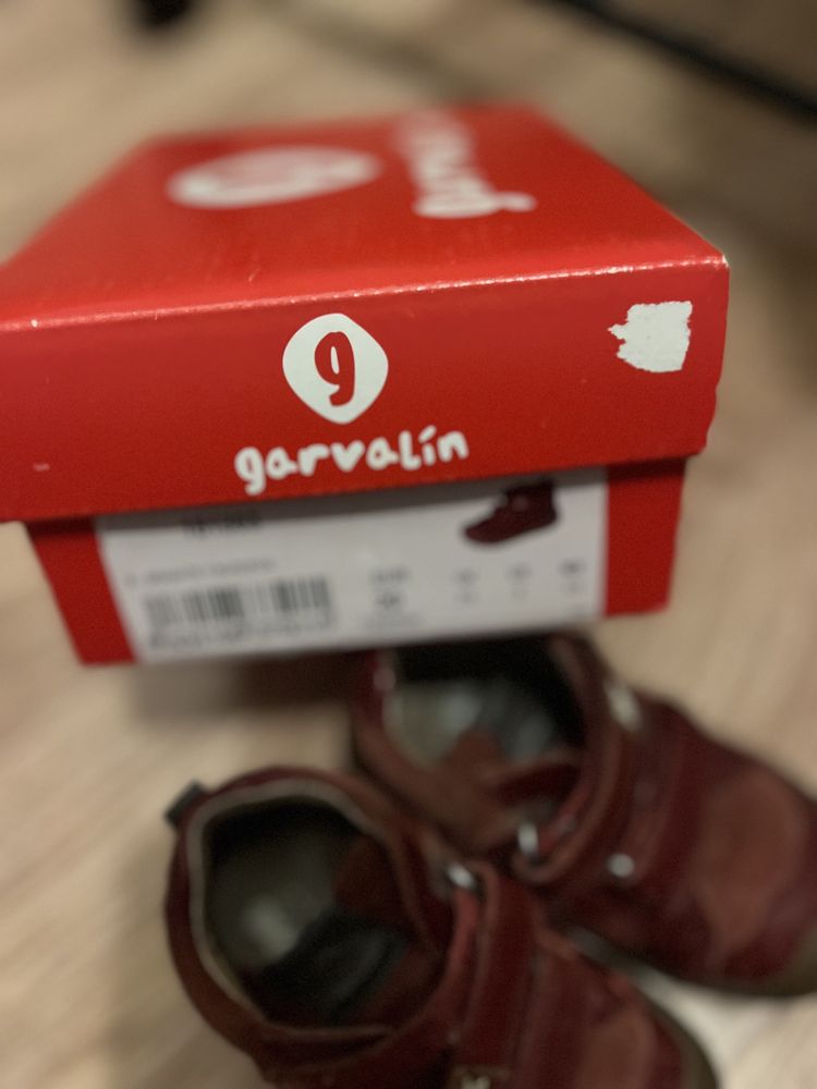 Ботинки осенние кожаные Garvalin
