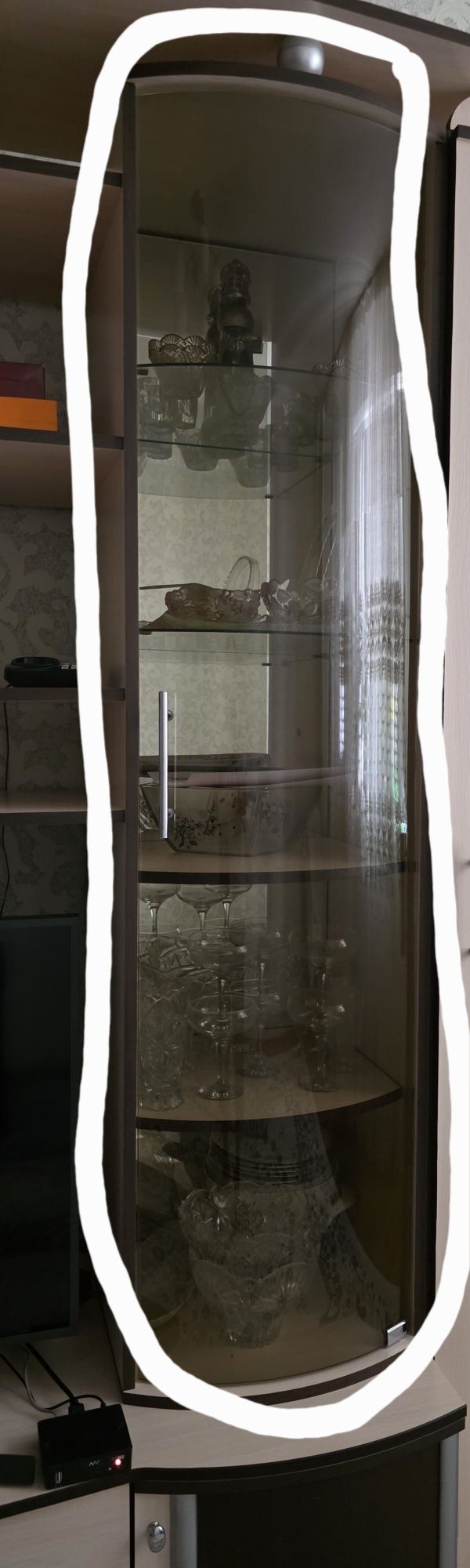 Стекло. Размер 170×40. Бесплатно.