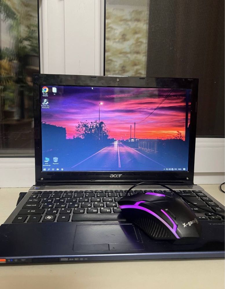 Ноутбук Acer  в хорошем состоянии