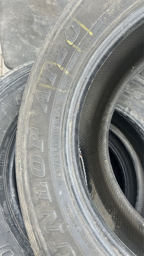 Колеса летние Dunlop 265/65 R17