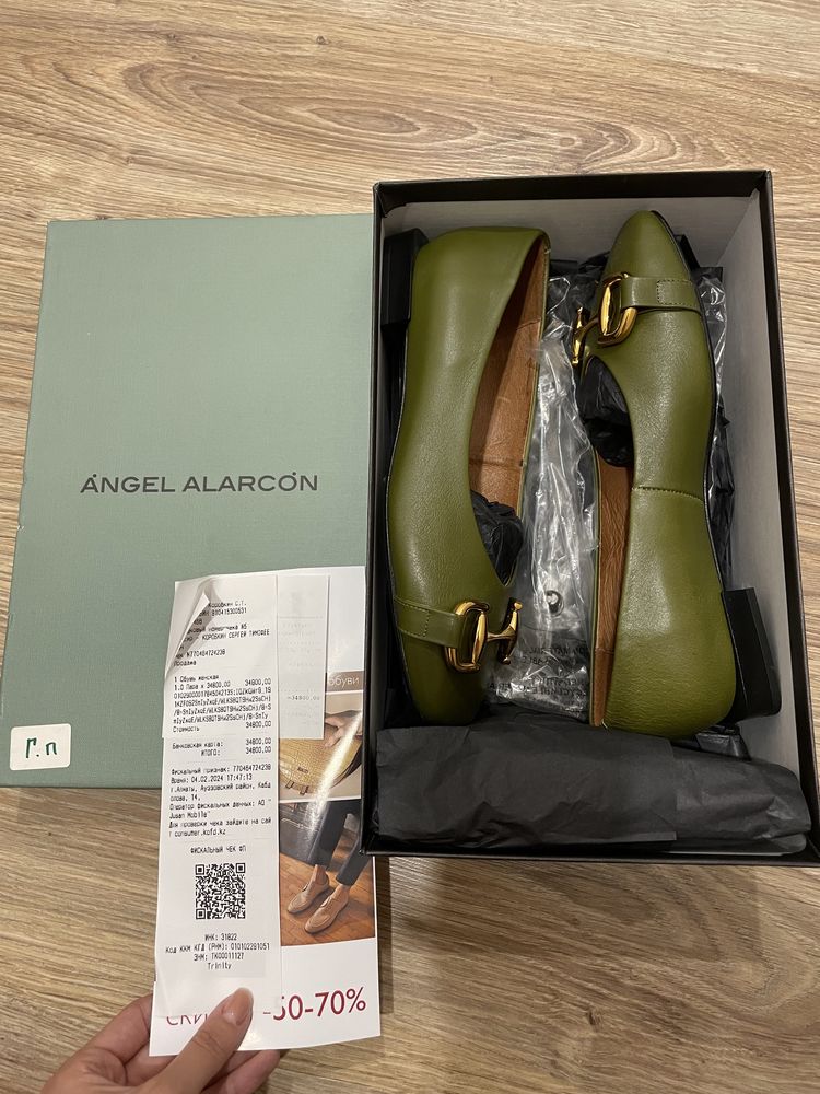 Продам балетки Angel Alarcon - испанского бренда! Новые.