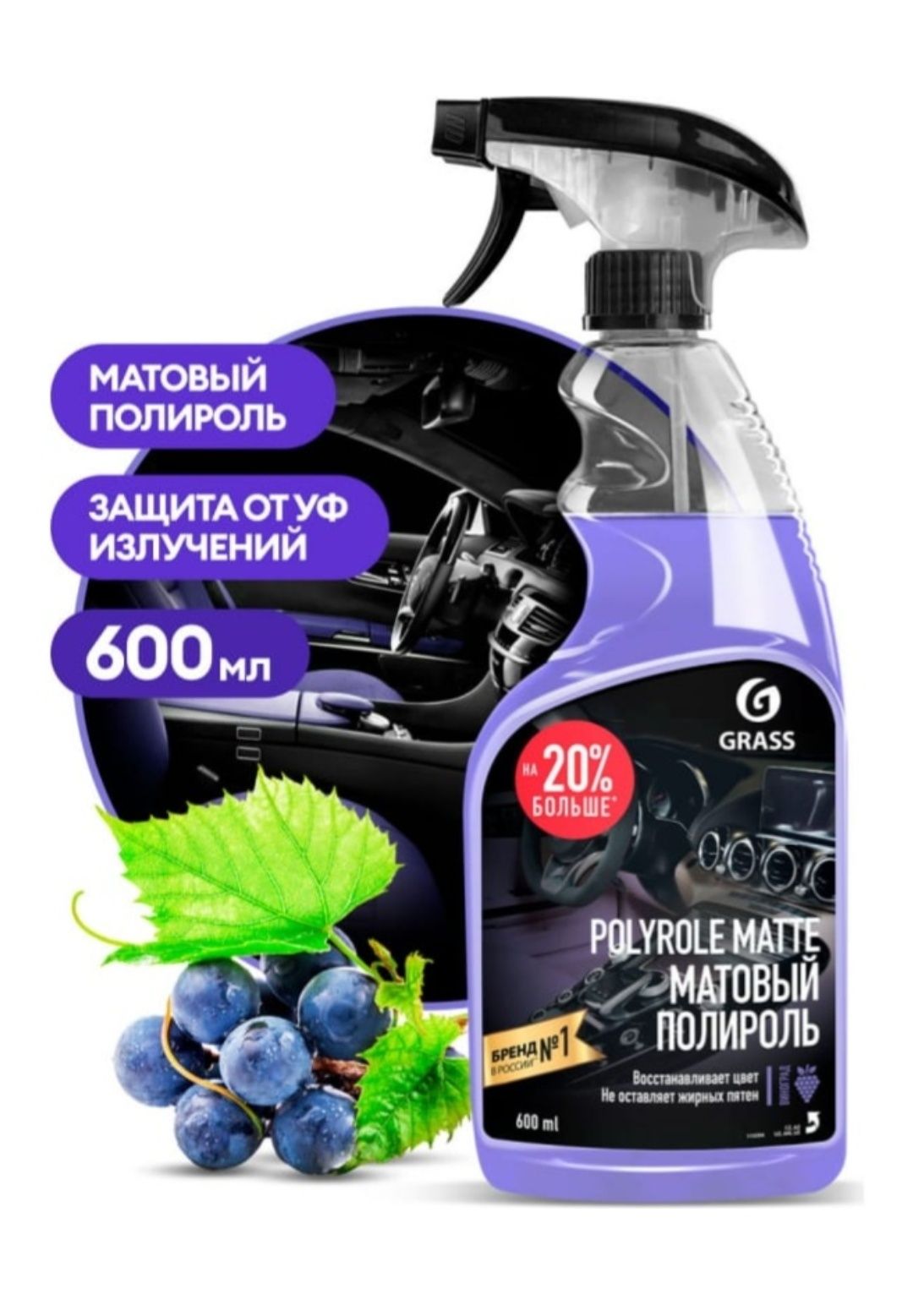 Полироль для салона авто, автошампунь для мойки авто