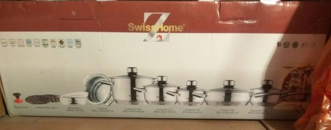 Продам новый набор посуды Swiss Home Z line Premium SH - 6001