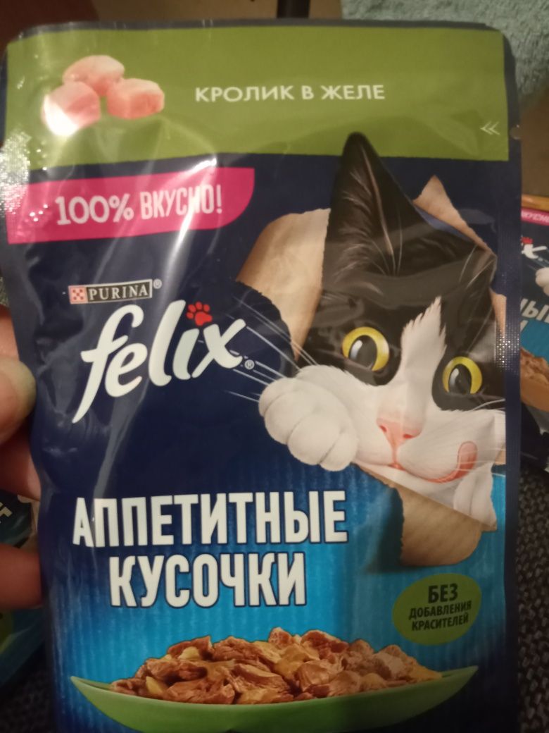 Корм для кошек Felix