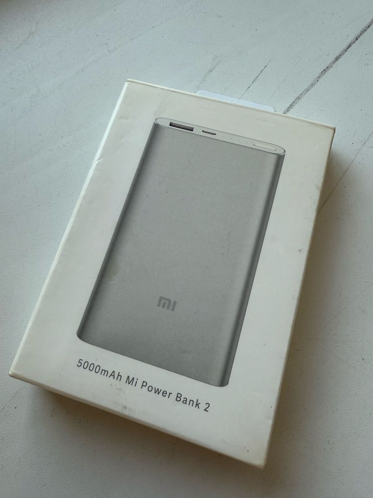 Повербанк Mi Power Bank 2 — 5000 mAh | Оригинал | С коробкой
