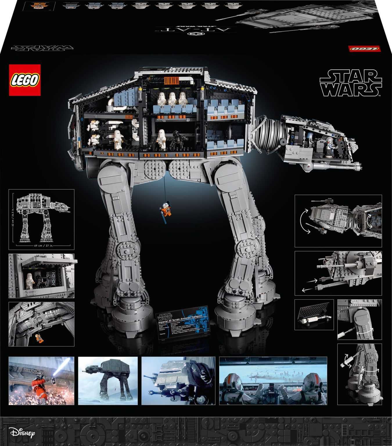 LEGO Star Wars 75313 AT-AT самый большой в мире робот из звездных войн