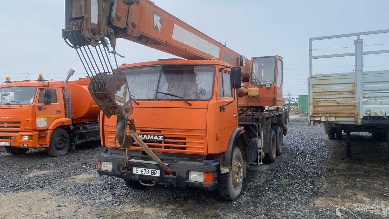 Аренда кранов грузоподъемностью от 25т - 100т
