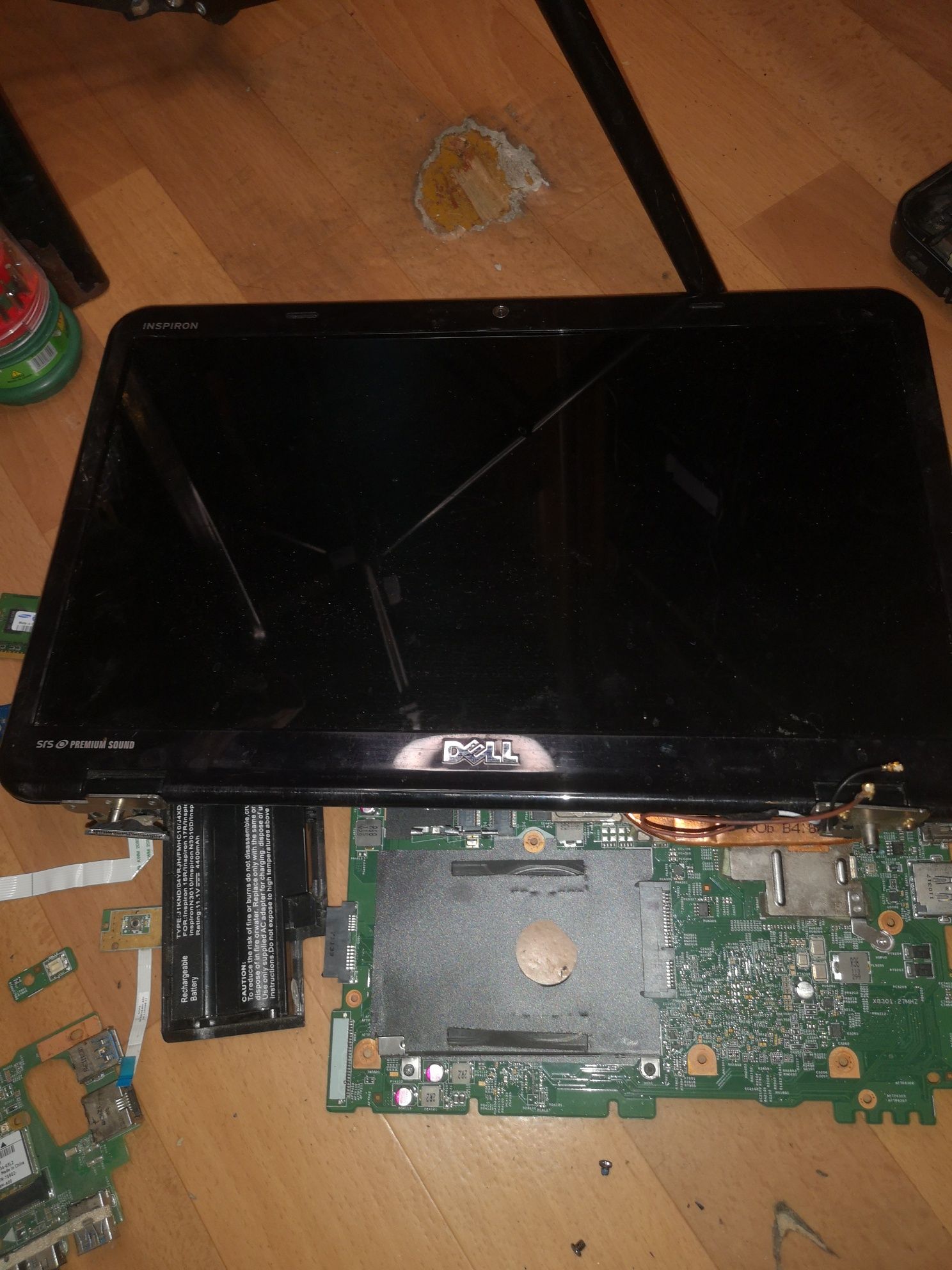 Ноутбук Dell inspiron N5110 на запчасти.