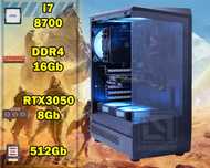 i7 8700/ 16Gb SSD RTX3050 GameMax Компьютер Игровой
