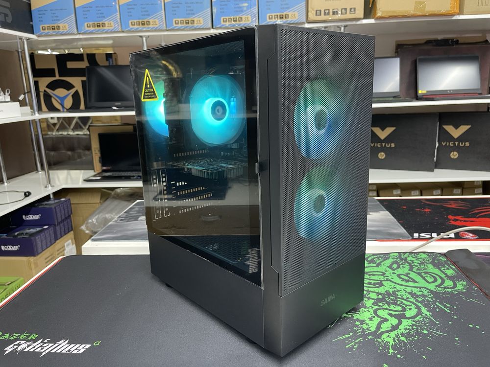 Игровой Системный блок - Core i3-9100/16Gb/256Gb/1Tb/GTX1050Ti