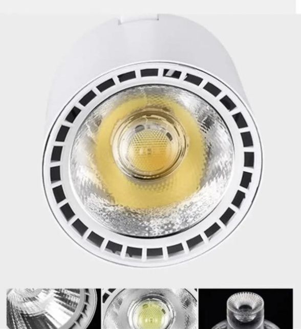 Трек лампы 30 w  теплые
