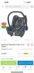 Автолюлька Maxi Cosi Cabriofix  0+ (до 13 кг)