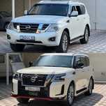рестайлинг тюнинг Nissan PatrolY62 Infiniti QX56/80Z62 Переделка Обвес