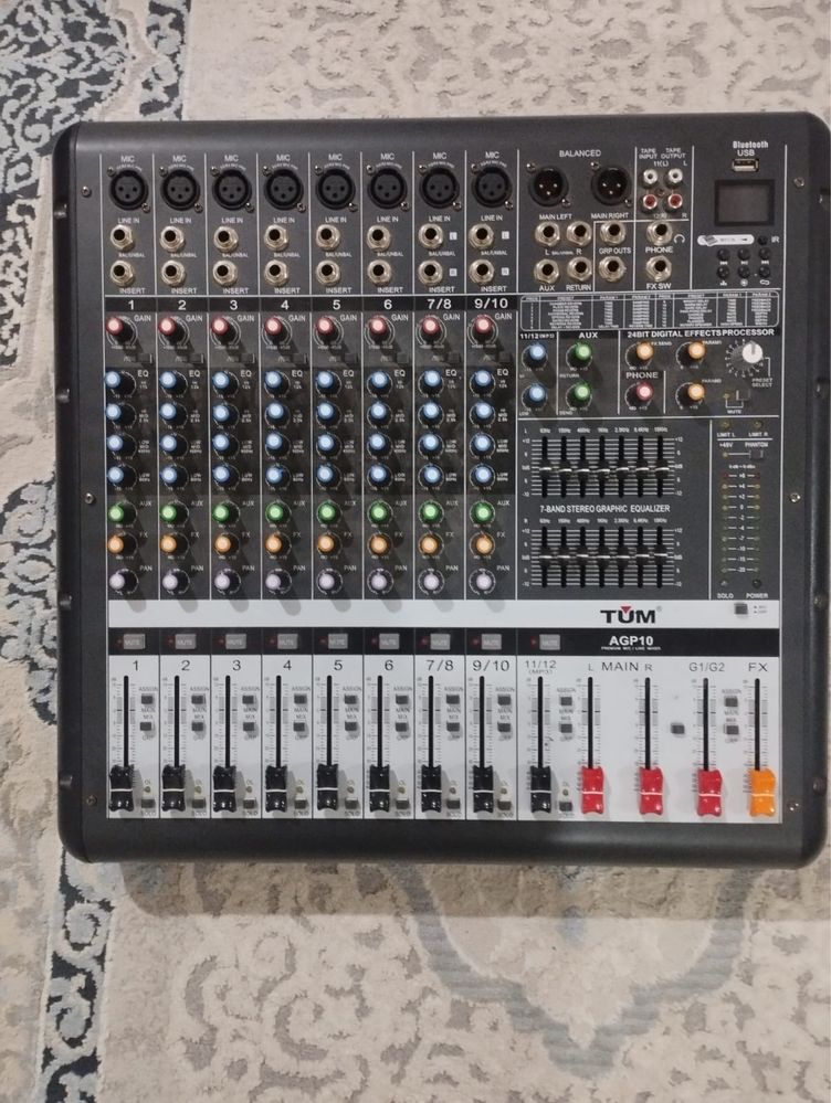 Микшерный пульт TUM AGP-10