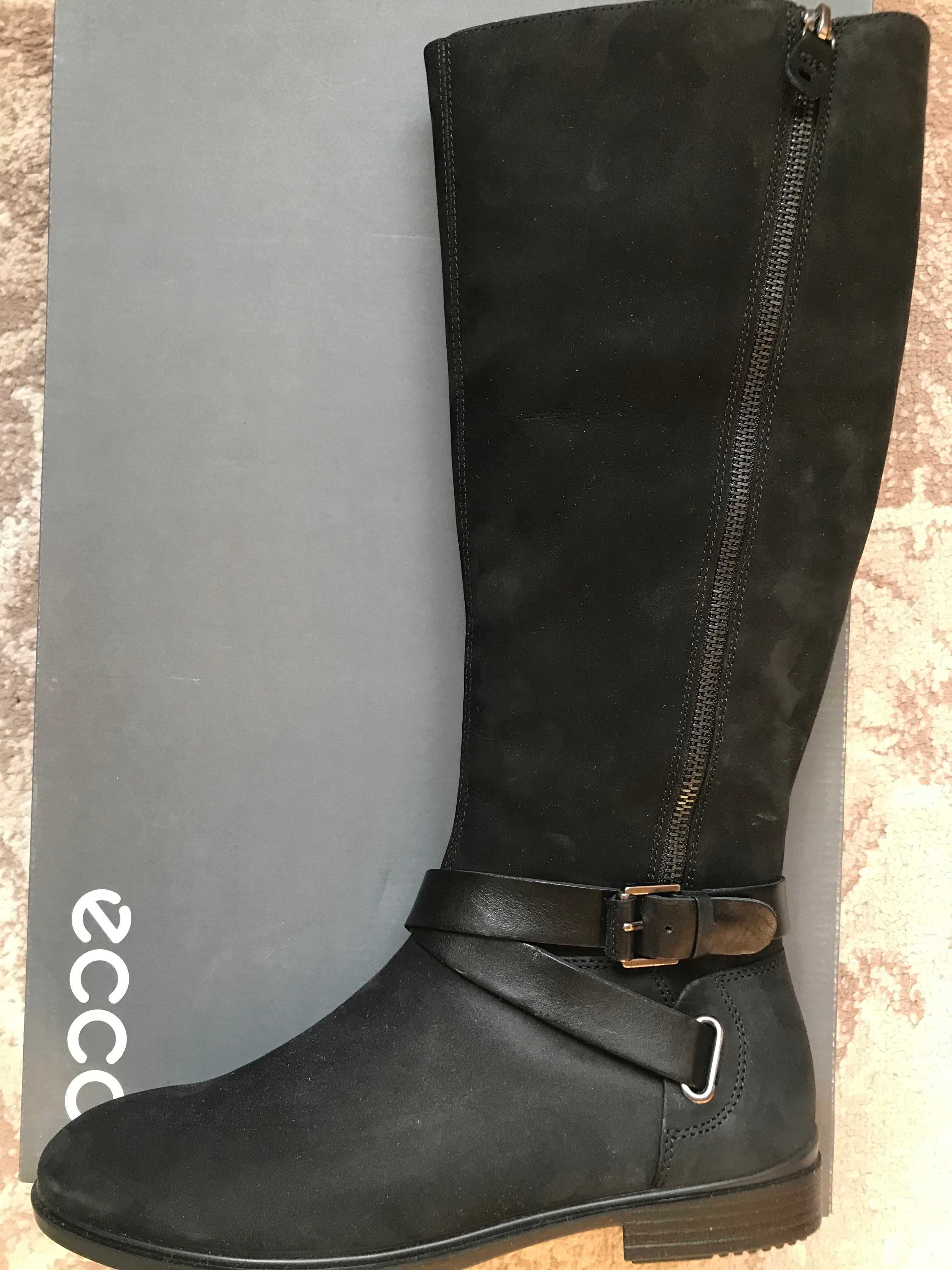 Сапоги женские демисезон ECCO 38р-р новые