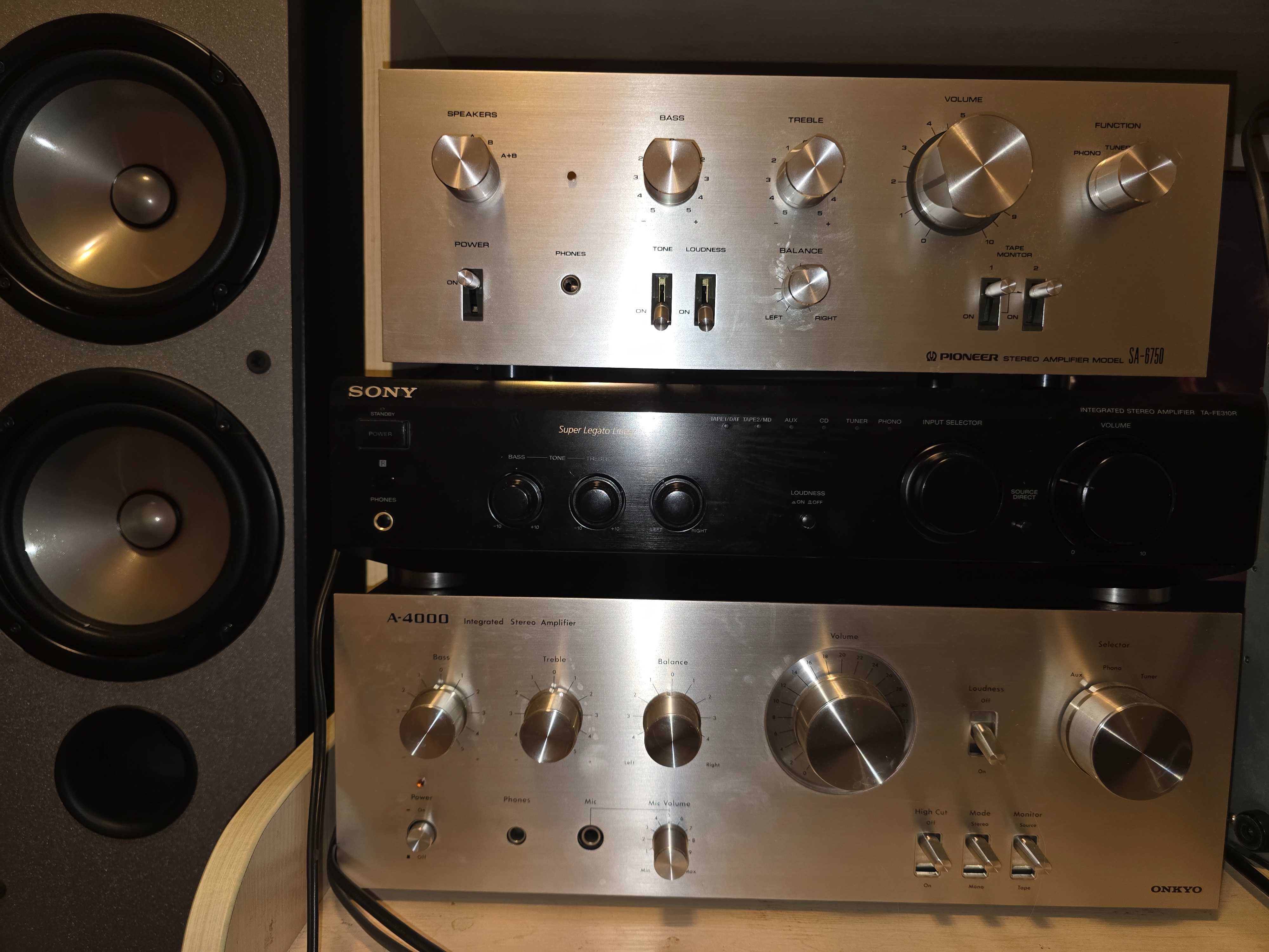 усилитель Pioneer sa6750  и Onkyo а4000.