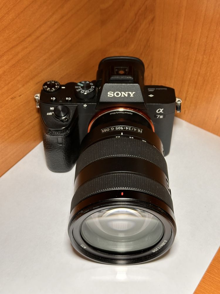 Sony a7/3 с объективом 24-105 f4