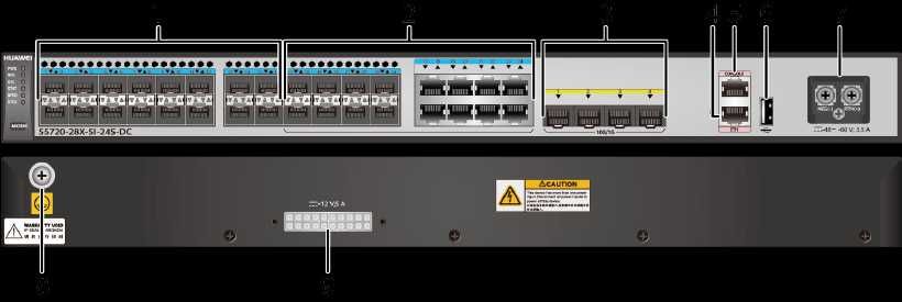 Коммутатор Huawei S5720-28X-SI-24S-DC