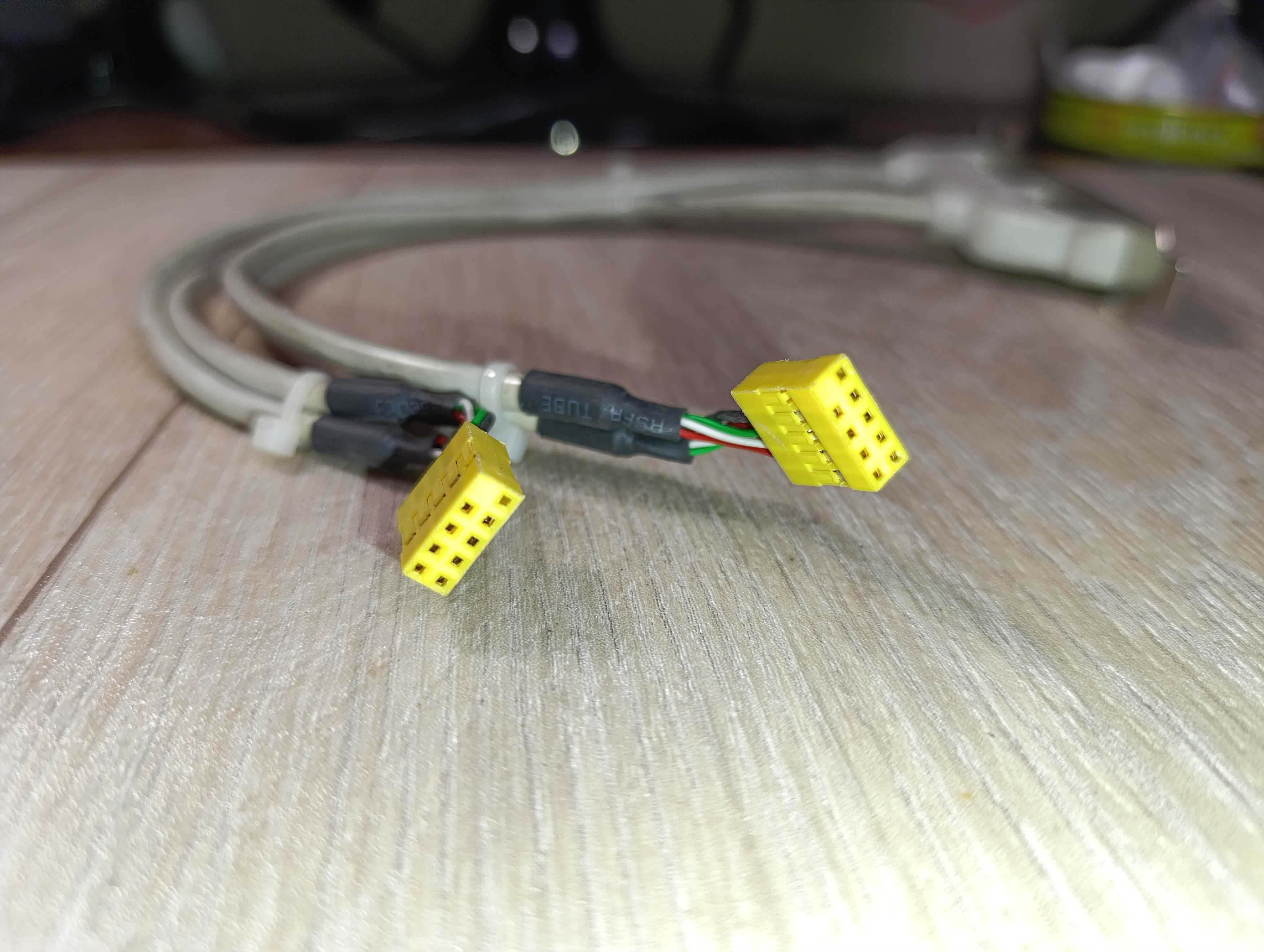 Планка расширения USB 2.0 4 порта на заднюю панель корпуса
