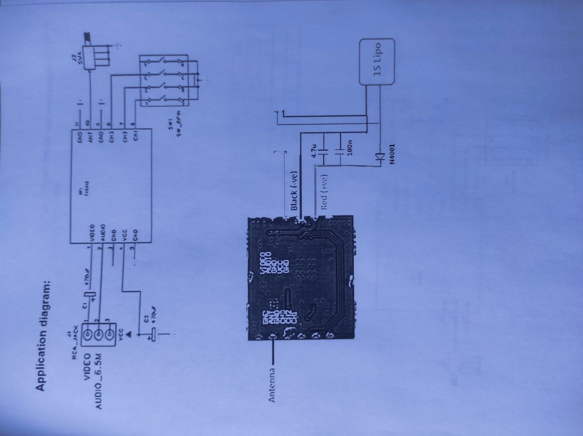 Продам видео приемник/передатчик, 5.8gHz.