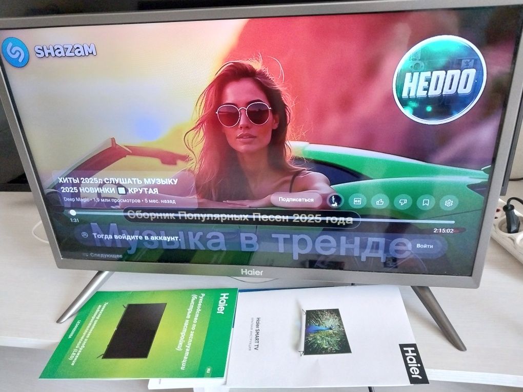 Телевизор HAIER диагональ 24, смарт