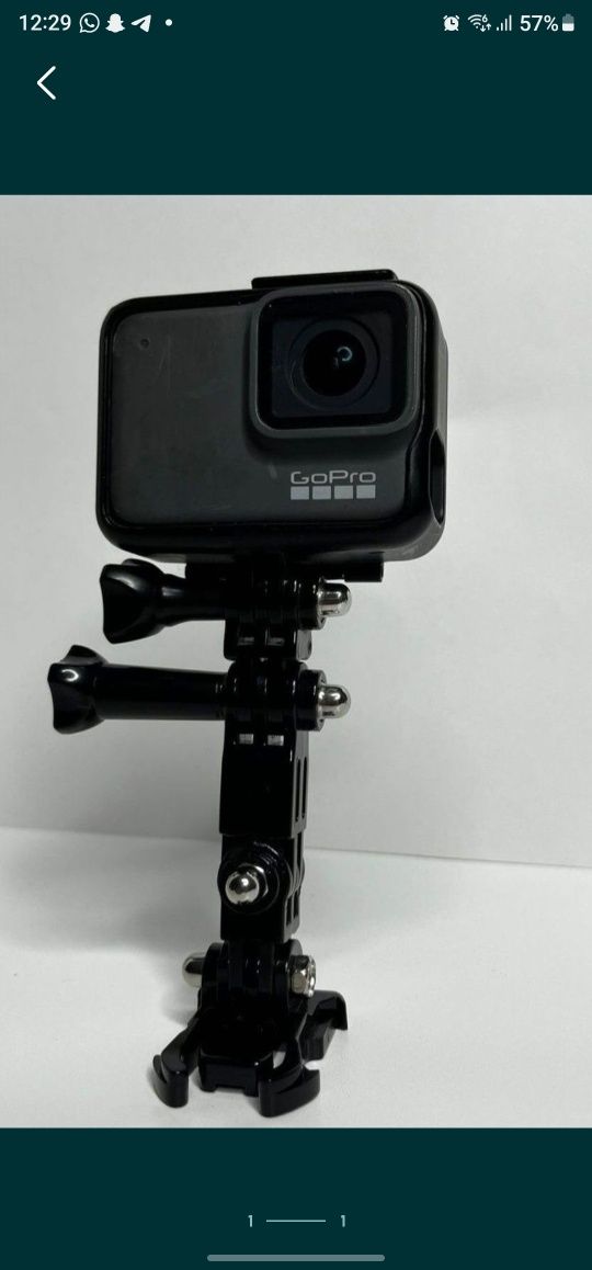 Экшн камера Gopro 7 silver
