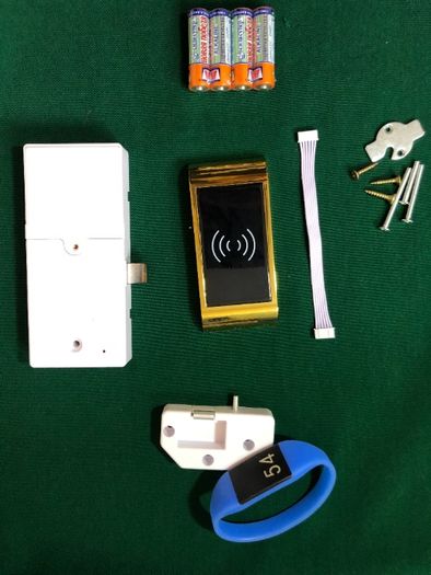 Электронные замки для шкафчиков раздевалок RFID + ЛОГОТИП