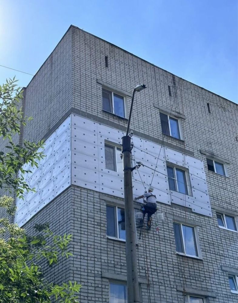 Альпинисты/Промышленный альпинизм/Высотные работы/Ремонт швов