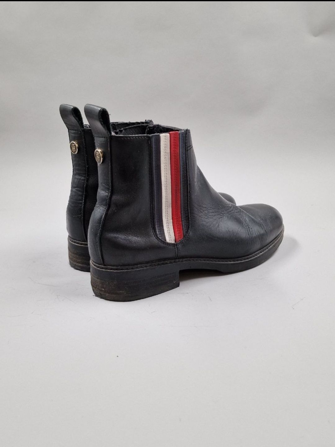 Сапоги Baldinini и Tommy Hilfiger зимние на натуральном меху