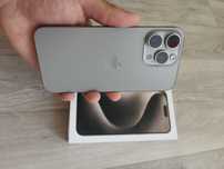 Iphone 15 pro max natural titanium 256gb