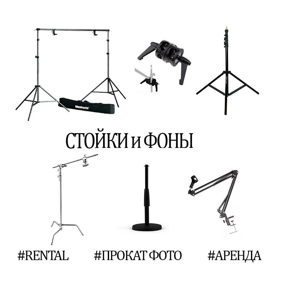 Аренда, прокат фотокамеры, объектива, штатива