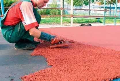 Резиновое покрытие. тартановое покрытия, искусственный газон