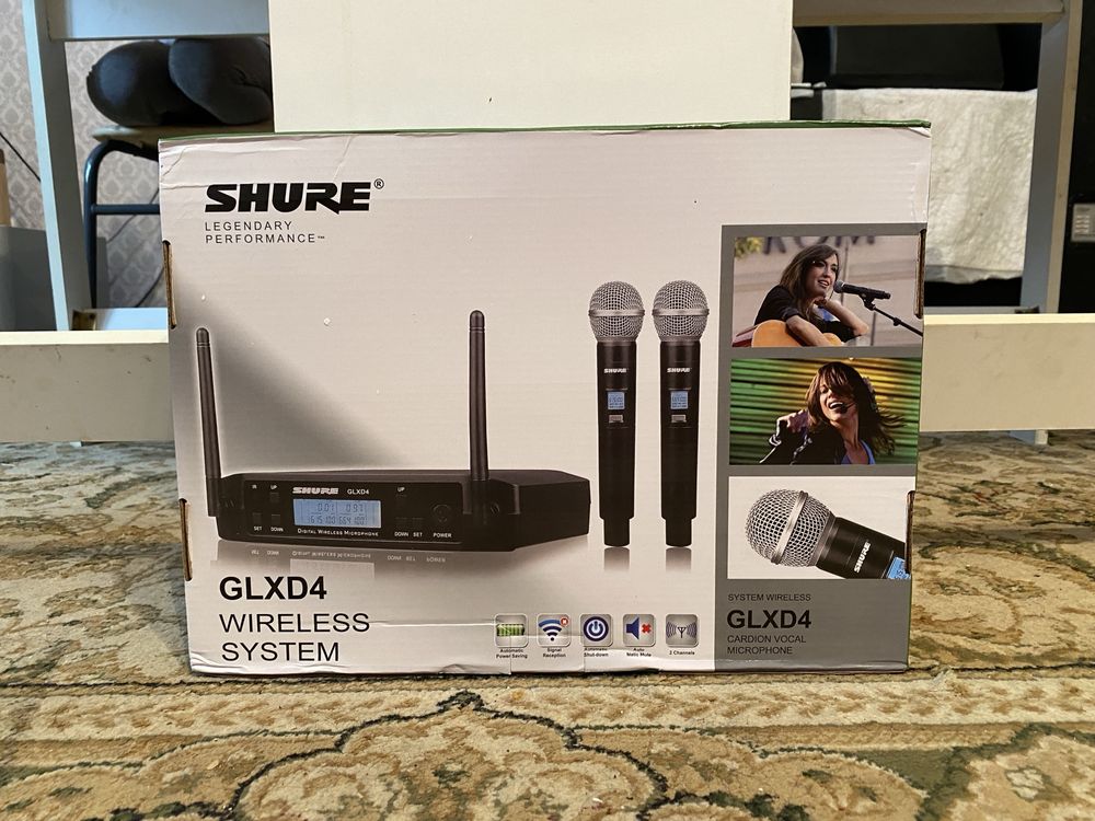 Радиомикрофон SHURE GLXD4, новая