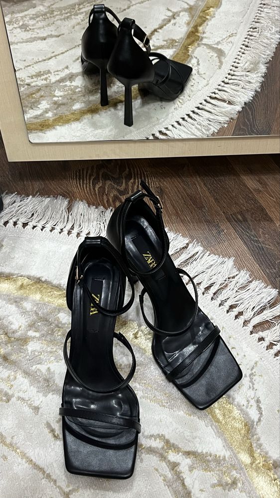 Элегантные туфли, сандали Zara | Новые | Натуральная кожа | Размер 39