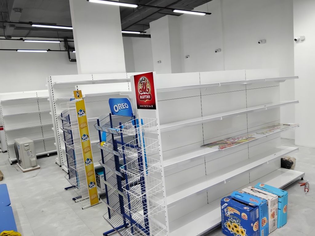 Продажа торгового оборудования , стеллажи для магазина , для склада