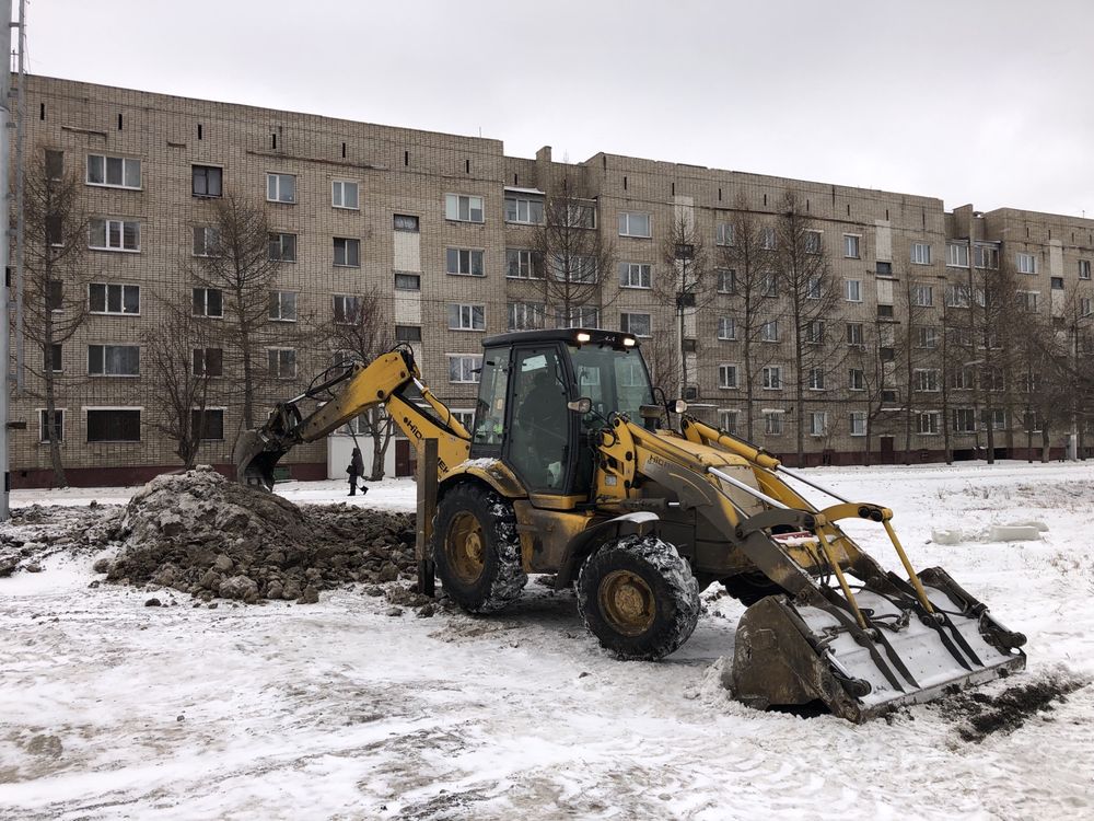 Услуги Эксковатор-Погрузчика