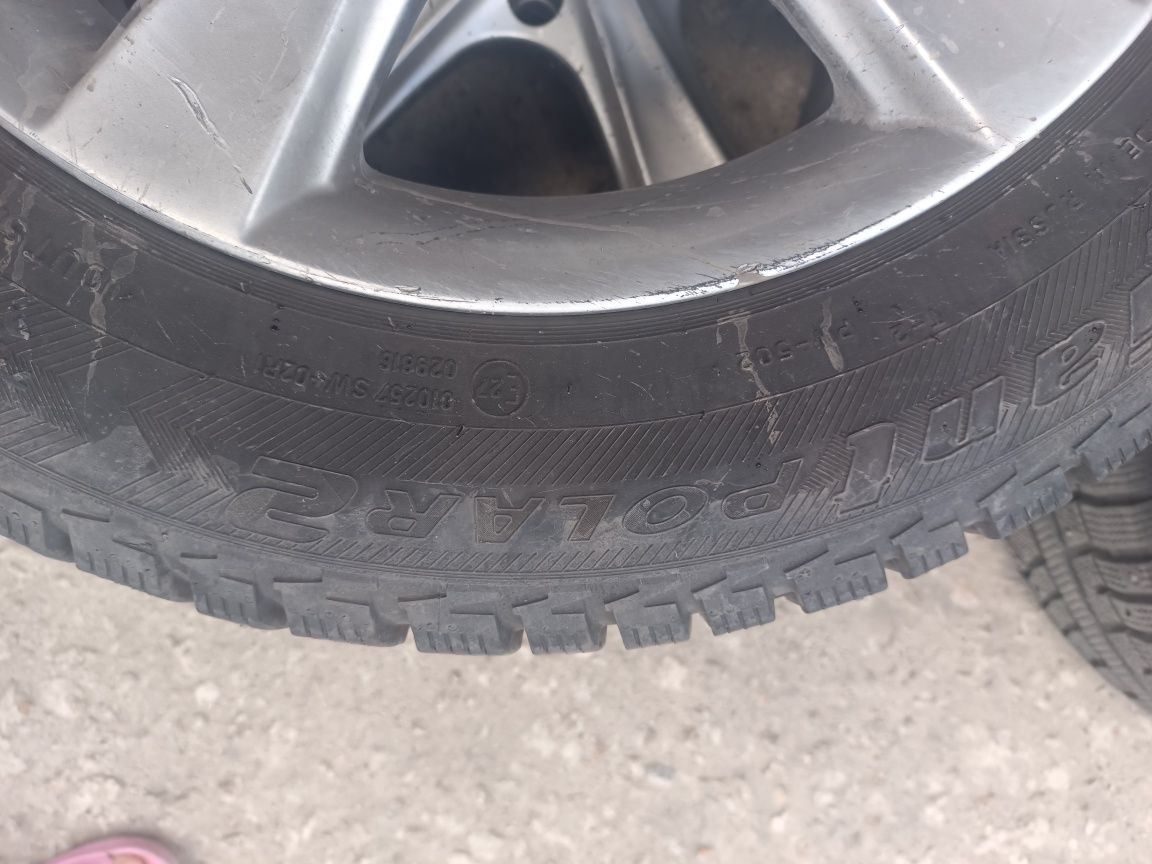 Продам диски с резиной,зима