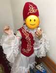 Қазақша көйлек. На девочку 7–8 лет