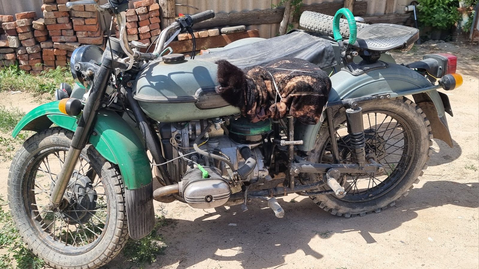 Урал мотоцикл, на учёте кз ,06