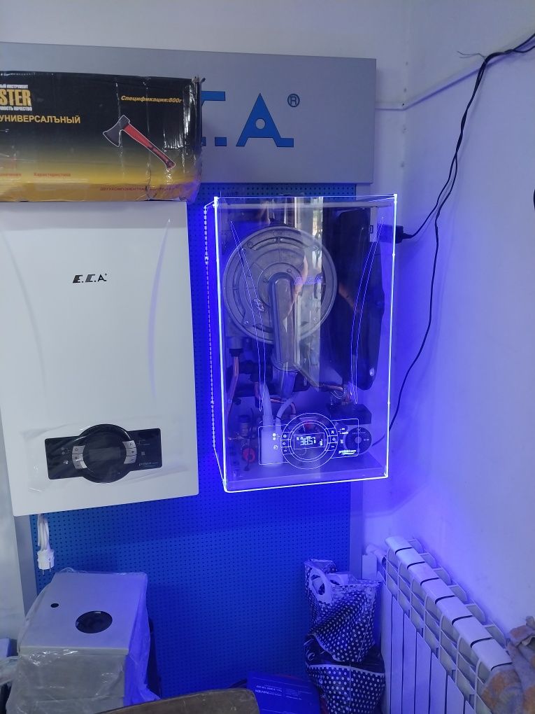 Отопление газ катель ремонт установка
