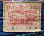 Фирмен. джинсы "Levis" model-501 original W34xL32 на 48-49 размер.