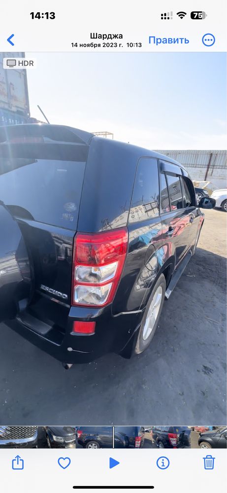 Suzuki Grand Vitara TDA4 V-2.4 J24A 2010гв из Японии по запчастям