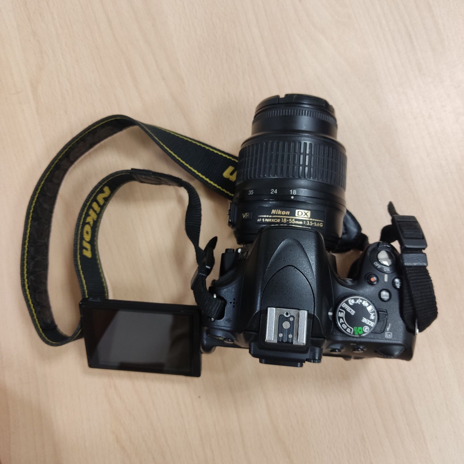 Фотоаппарат Nikon D5100 с объективом Nikon 18-55mm + Вспышка Godox