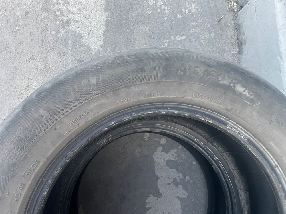 Шины летние б/у Michelin.