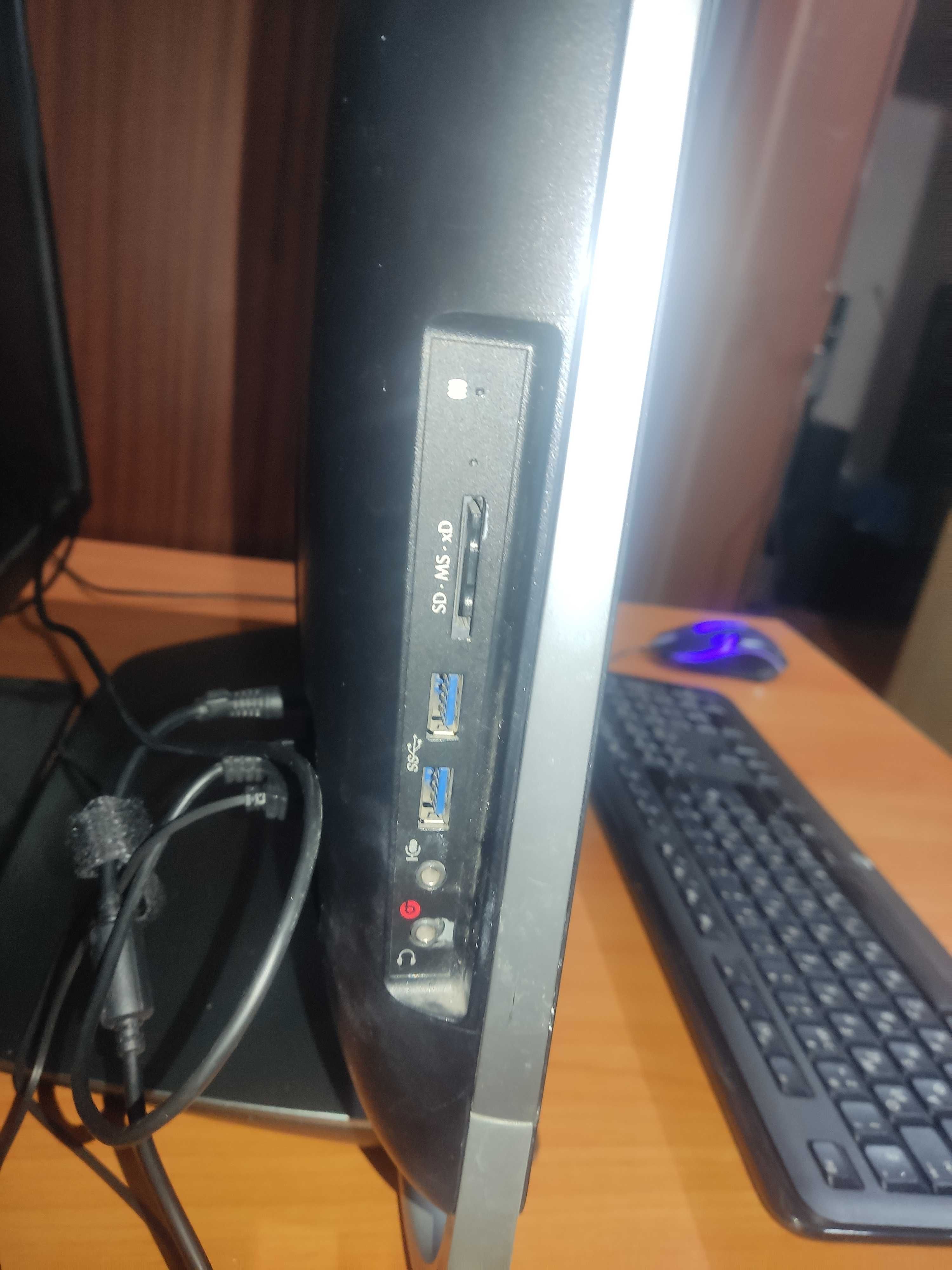 Быстрый моноблок HP ENVY 23" с сенсорным экраном SSD Win 11 Гарантия