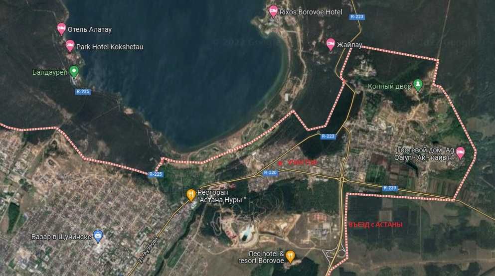 Земельный участок в г. ЩУЧИНСК, для ЗАГОРодноЙ ДАЧИ, ГОСТЕВОГО ДОМА