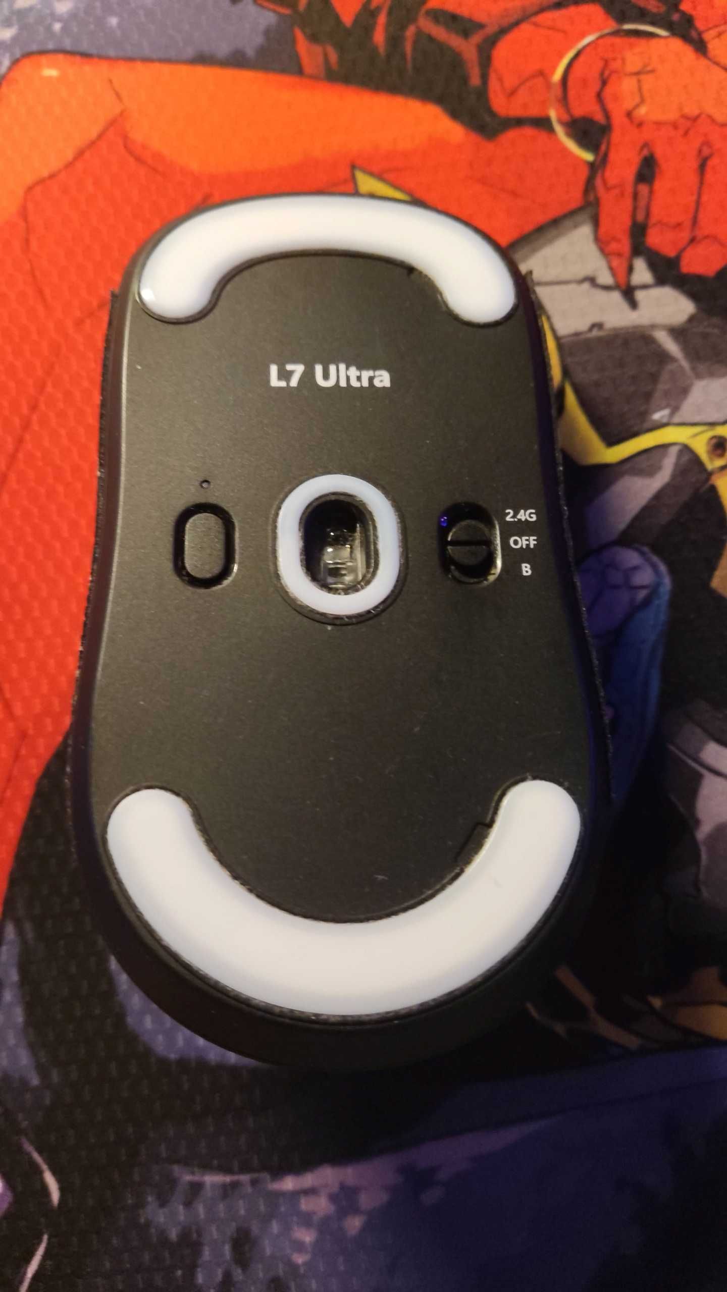 игровая, суперлегкая мышь MCHOSE L7 Ultra