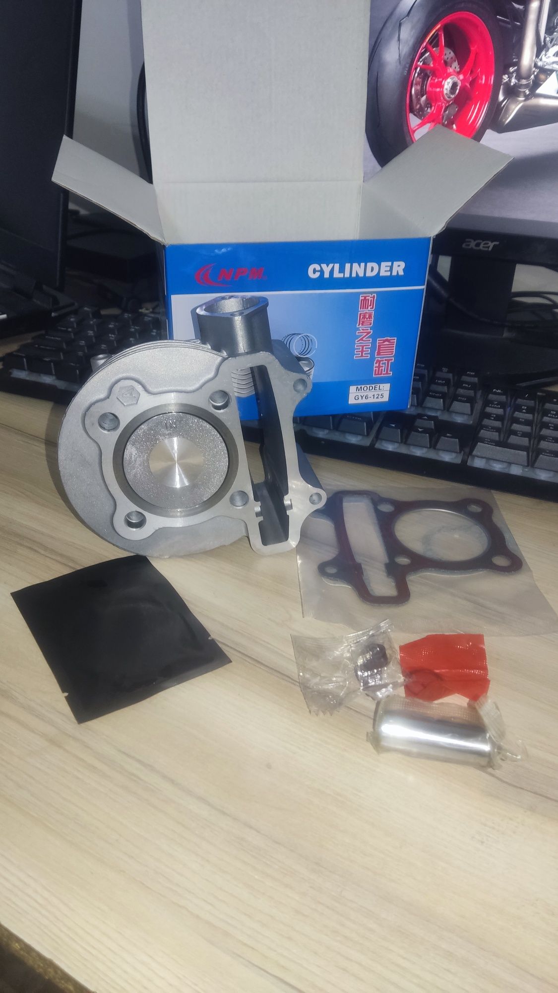 Цпг- поршневая на 139QMB . GY6 125CC