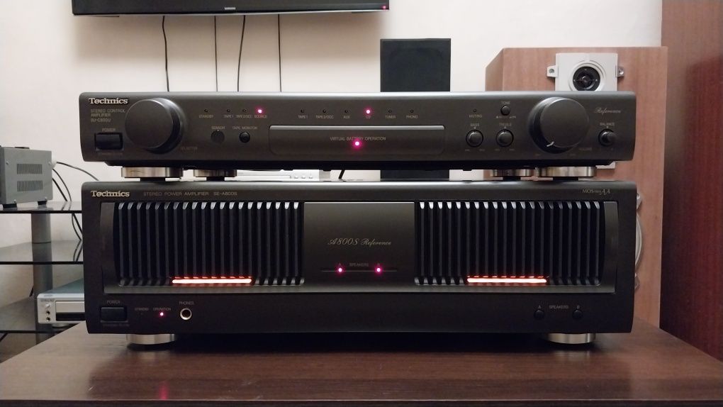 Technics SE-A800S SU-C800U Reference Hi-Fi усилитель